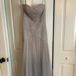 Beautiful Jenny Yoo Gray Bridesmaid Dress